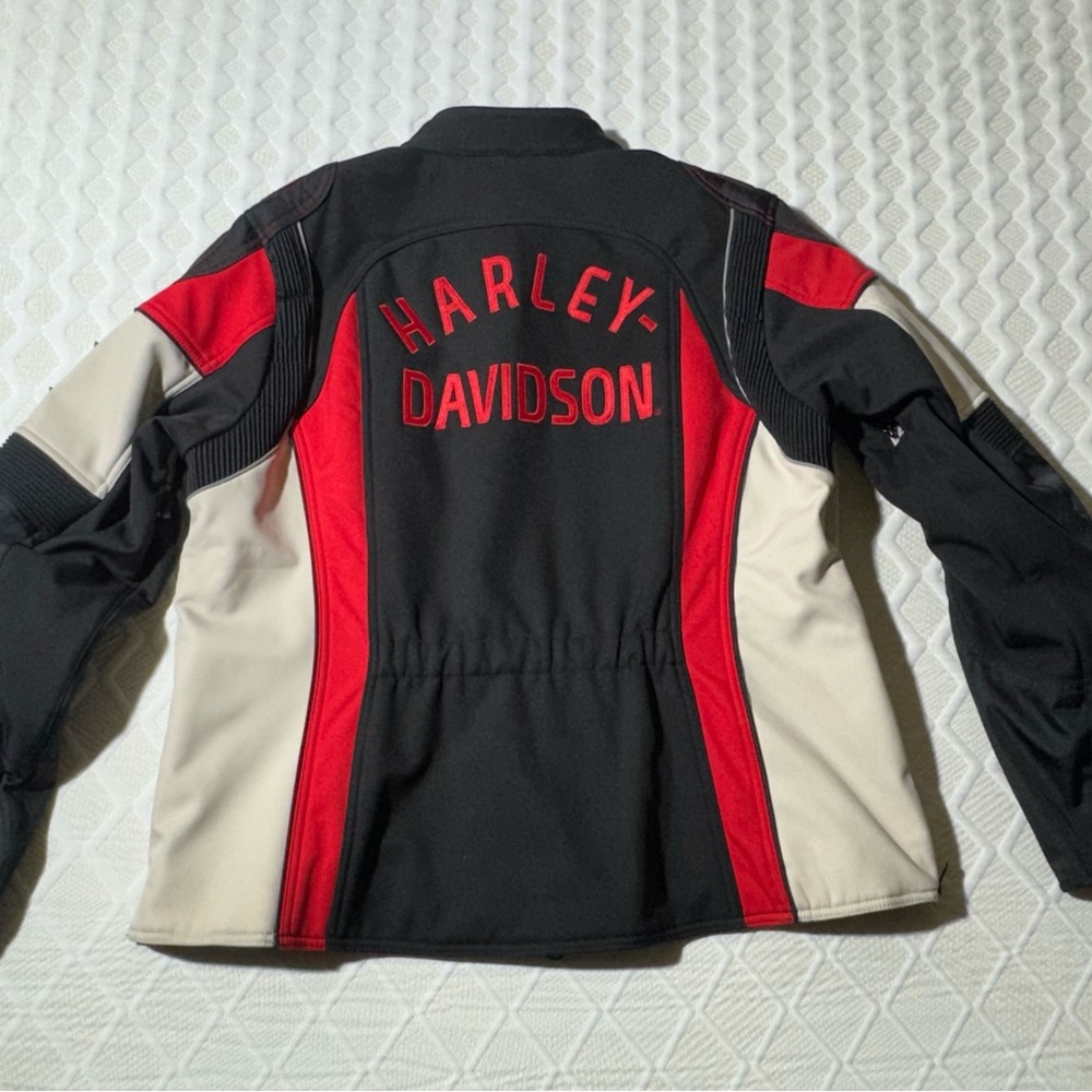 🏍️ Harley-Davidson Women’s Cold Weather Armored Riding Jacket – Size L